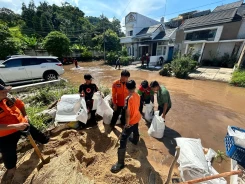 Sebanyak 338 KK Terdampak Banjir Pesawaran